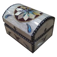 Hand Made Mother Of Pearl Mini Box 